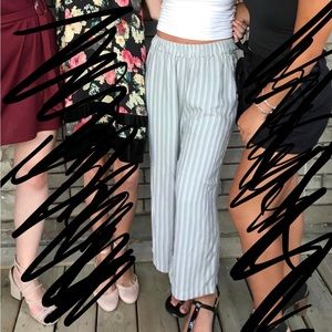 Wide leg flowy pants American Eagle